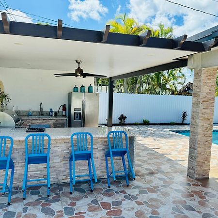 Villa Heated Pool Hot Tub Miami Exterior foto
