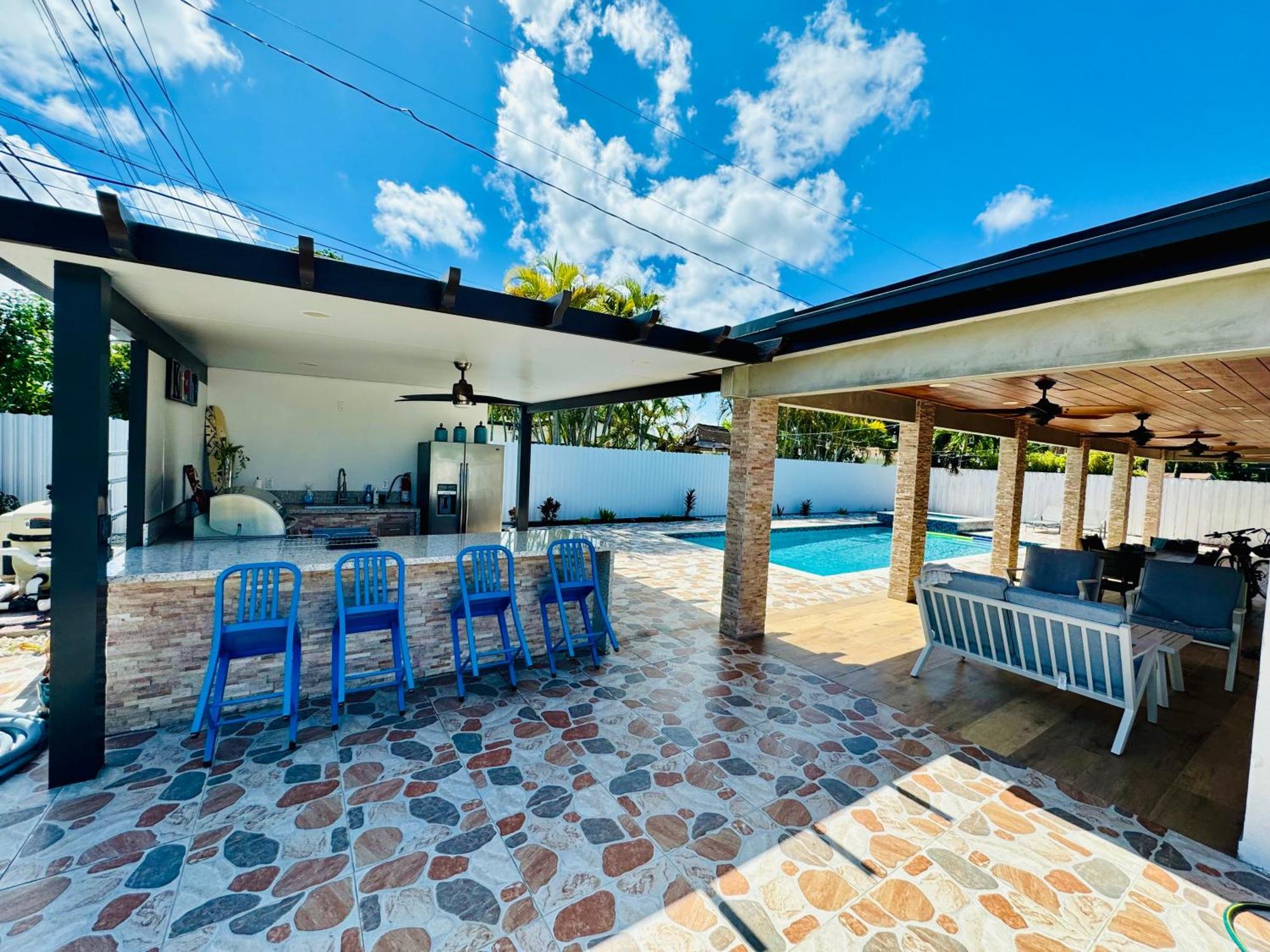 Villa Heated Pool Hot Tub Miami Exterior foto